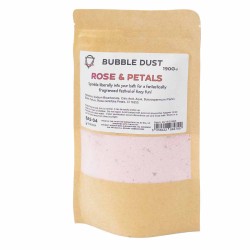 Badepulver aus Rose und Blütenblättern 190gr