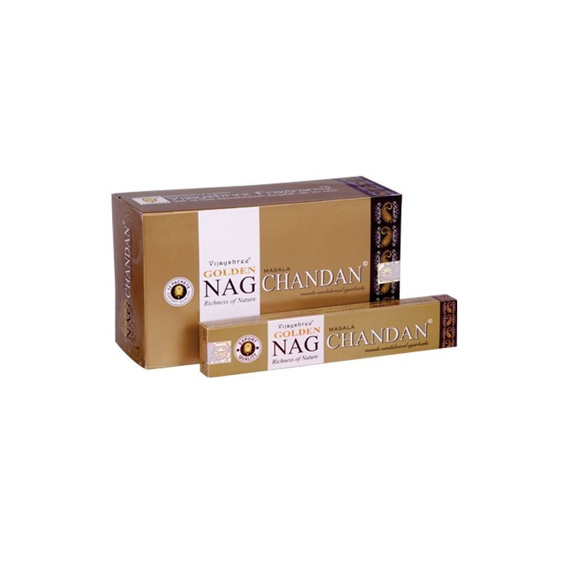 Golden Nag Incense - Chandan-GOLDEN INCENSE-HOSTENATURA