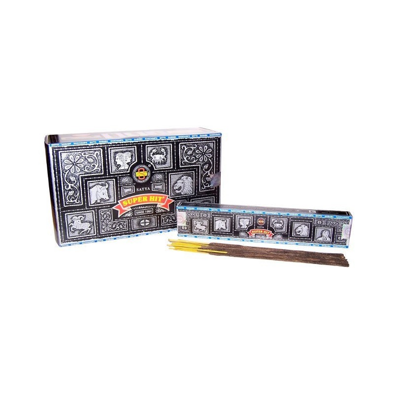 Encens Satya Super Hit Nag champa - 1 paquet de 15gr.-ENCENS NAG CHAMPA-HOSTENATURA