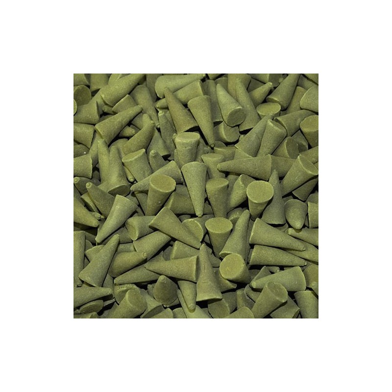 Incense Cones - Tulsi Basil - 850 units approx-INCENSE CONES IN BULK 850 UNITS-HOSTENATURA