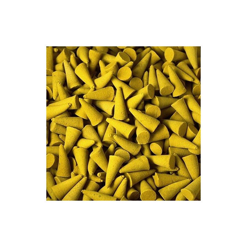 Incense Cones - Lemon - 850 units approx-INCENSE CONES IN BULK 850 UNITS-HOSTENATURA