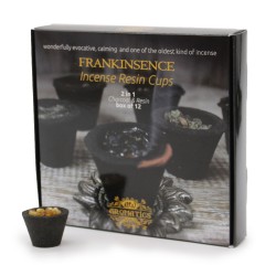 Box of 12 Incense Resin Glasses - Incense - Frankincense / Olibano