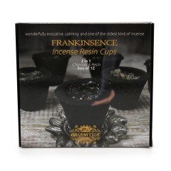 Box of 12 Incense Resin Glasses - Incense - Frankincense / Olibano