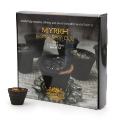 Box of 12 Resin Cups - Myrrh