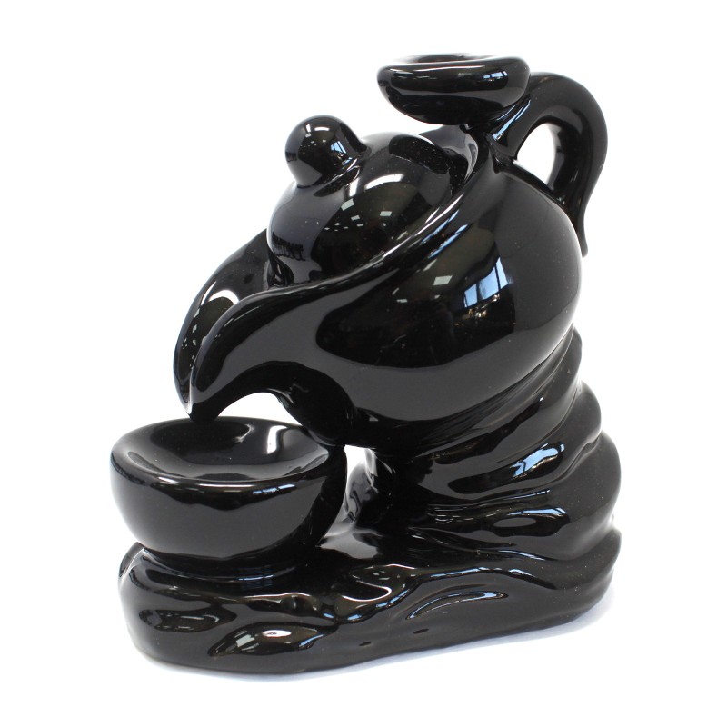 Reverse Flow Incense Burner - Teapot-REVERSE FLOW INCENSE BURNERS-HOSTENATURA