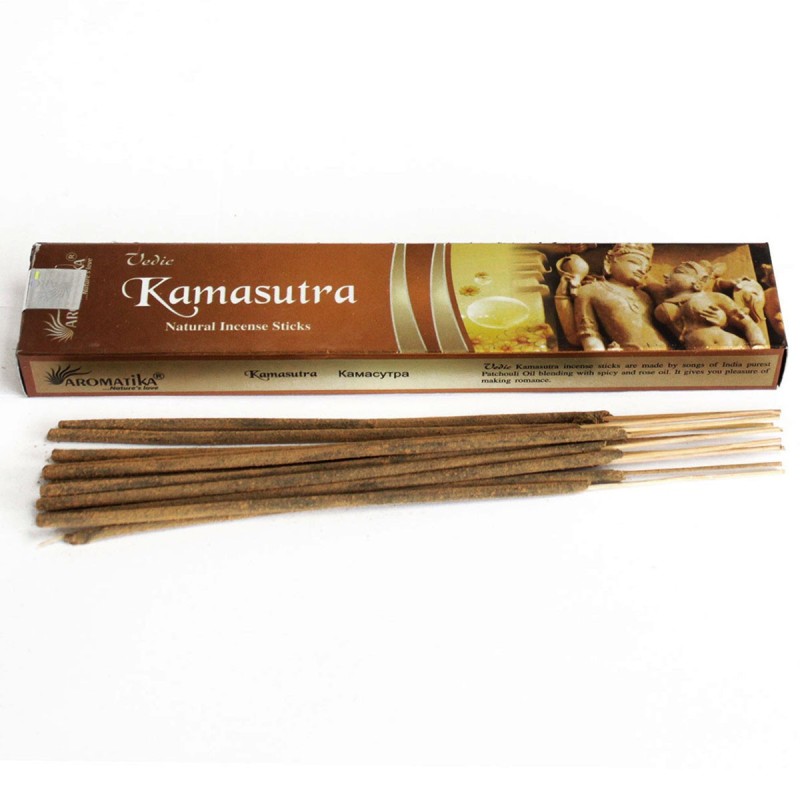 Vedic - Incense Sticks - Kamasutra-VEDIC MASALA INCENSE STICKS-HOSTENATURA