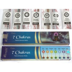 Varillas de incienso védico 7 chakras