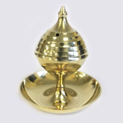 Brass Lrg Incense Burner