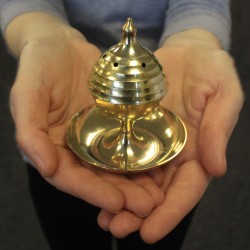 Brass Lrg Incense Burner