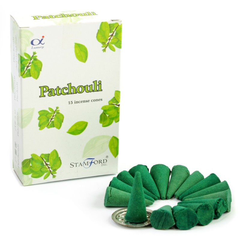 Patchouli incense cones-STAMFORD INCENSE-HOSTENATURA