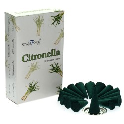 Coni di incenso alla citronella