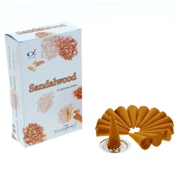 Sandalwood incense cones