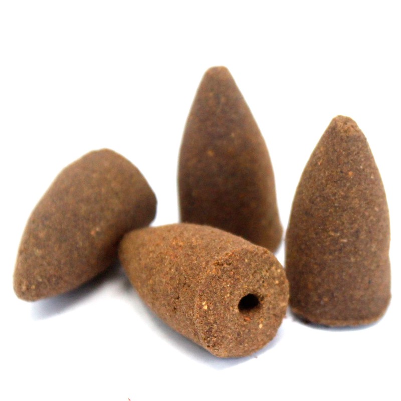 Aromatika Reflux Incense Cones - 7 Charkras - 10 units-AROMATIC REFLUX INCENSE CONES-HOSTENATURA