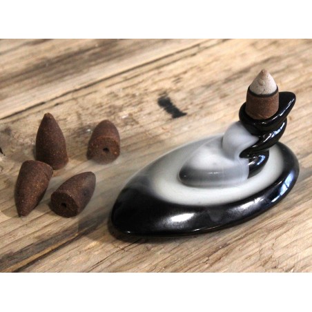 Conos de Incienso Reflujo Aromatika - Nag Champa - 10 unidades