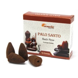 Aromatika Reflux Incense Cones - Sandalwood - 10 units