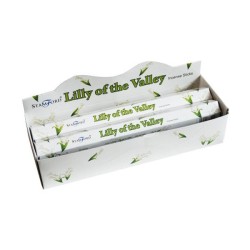 Incenso STAMFORD Premium Lily of the Valley - Lilly of the Valley - 1 caixa de 20 palitos.