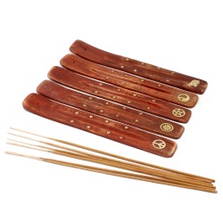 Incense holder / Incense holder - Mango Wood - 24cm