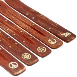 Incense holder / Incense holder - Mango Wood - 24cm