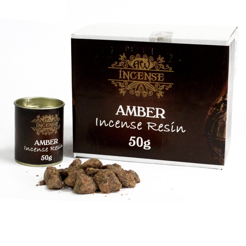 50 g de résine ambrée-ENCENS RÉSINE CANETTE 50G-HOSTENATURA