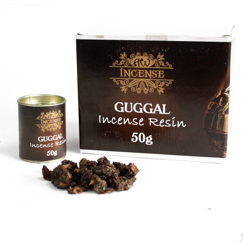 50g Guggal Resin-RESIN INCENSE 50G CANS-HOSTENATURA