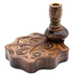 Sm Reverse Burner Mango Wood - Tree of Life