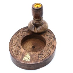 Sm Cremador Invers Fusta de Mango - Brass Buddha