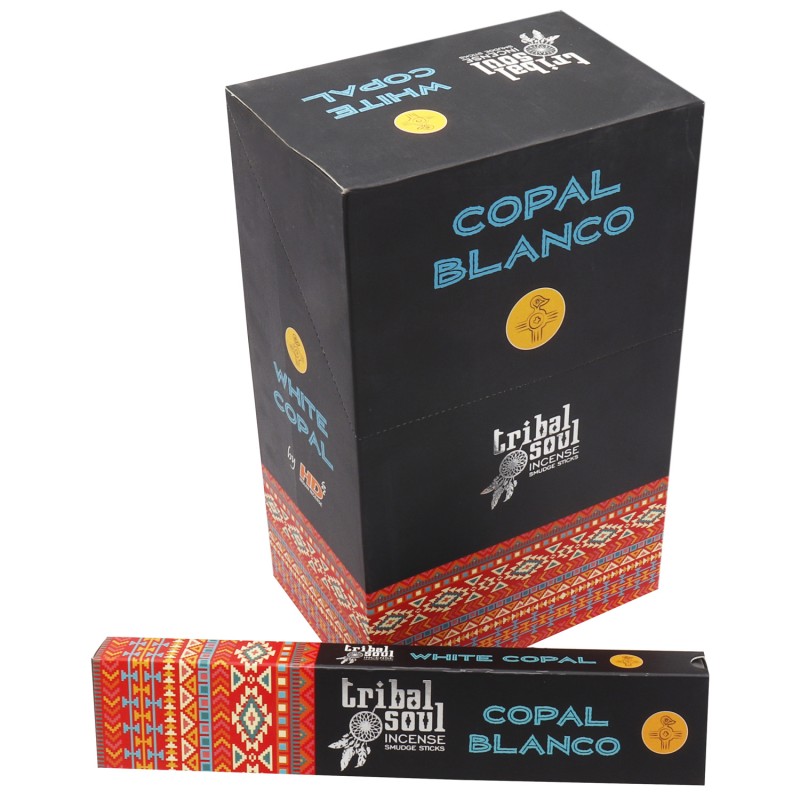 Encens Tribal Soul - Copal Blanc - Copal Blanc-TRIBAL SOUL-HOSTENATURA