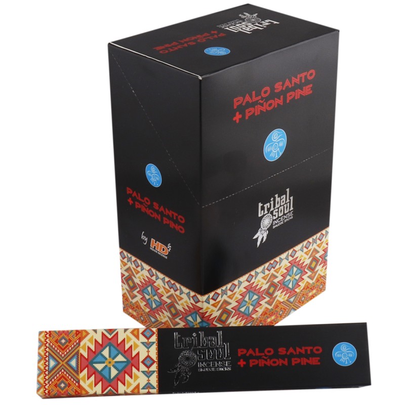 Incenso Tribal Soul - Palo Santo + Pino Piñon-TRIBAL SOUL-HOSTENATURA