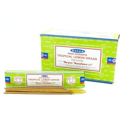 Bețișoare de tămâie Satya 15g - Lemongrass tropicală