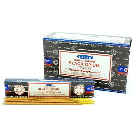 Kadzidełka Satya 15g - Czarne opium