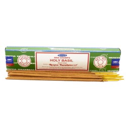 Bastoncini di incenso Satya 15g - Basilico Santo