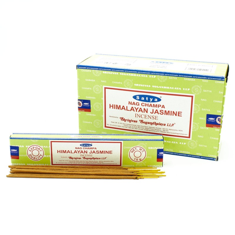 Satya Incense Sticks 15g - Himalayan Jasmine-SATYA INCENSE STICKS-HOSTENATURA