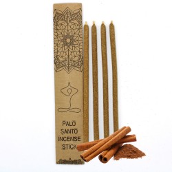 Bastoncini di incenso grandi Palo Santo - Cannella