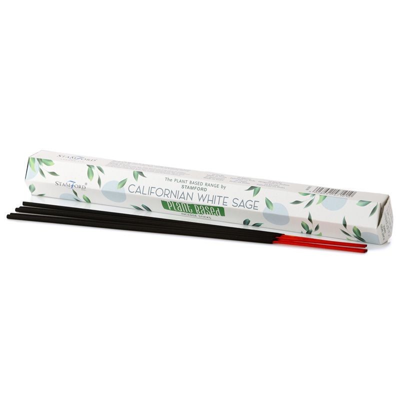 Plant-Based Frankincense Sticks - White Sage-STAMFORD INCENSE-HOSTENATURA