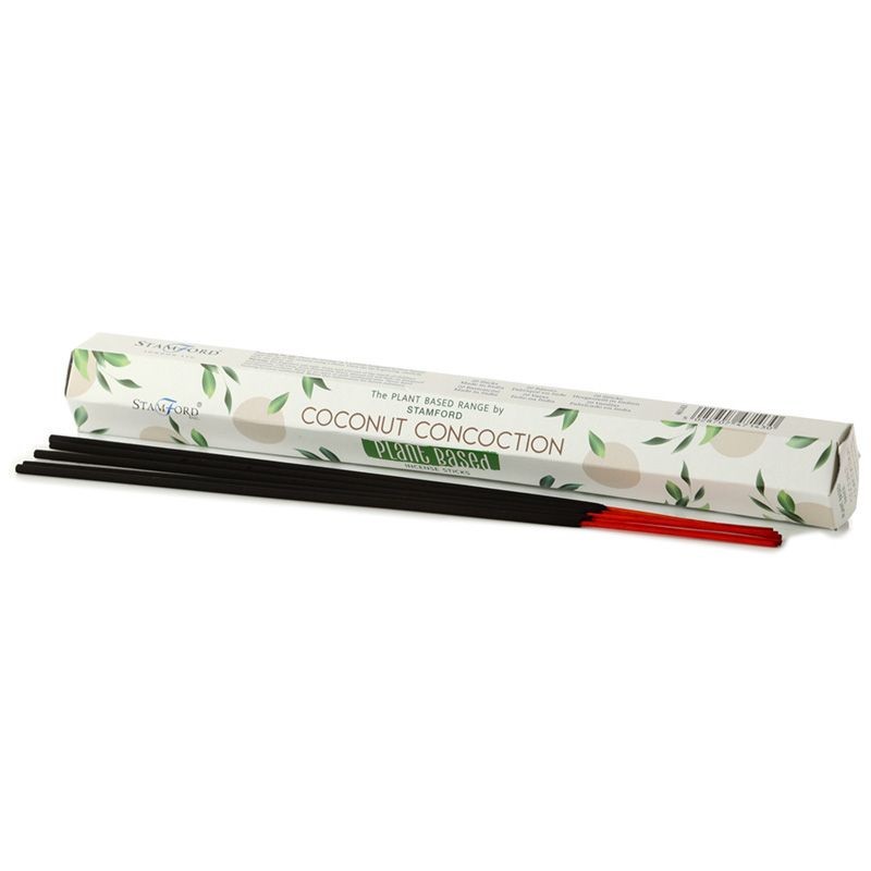 Varitas de Incienso a Base de Plantas - Mezcla de Coco-STAMFORD INCENSE-HOSTENATURA