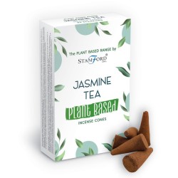 Pflanzliche Räucherkegel - Jasmintee