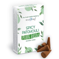 Coni di incenso a base vegetale - Patchouli piccante