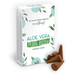 Coni di incenso a base vegetale - Aloe Vera