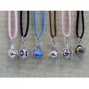 NECKLACES WITH SILVER BELLS
