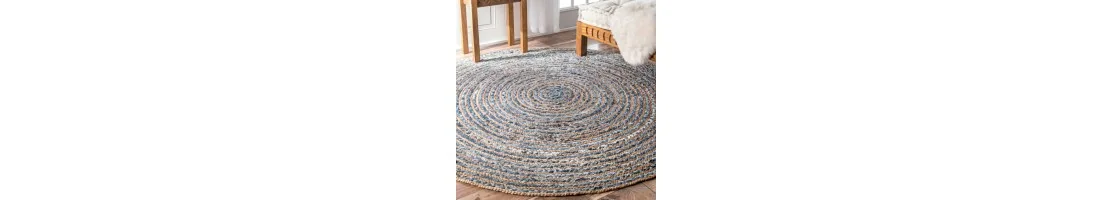 JUTE AND RECYCLED COTTON CARPETS