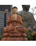 STATUE BUDDHA SCULPATE MÂNĂ