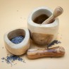 TEAK WOOD MORTAR AND PESTLE