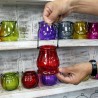 RECYCLED GLASS LANTERNS