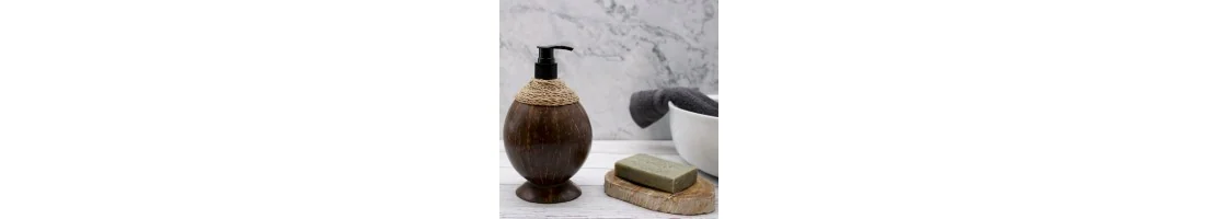 WOODEN SOAP DISPENSERS