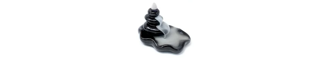 REVERSE FLOW INCENSE BURNERS