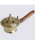 TRADITIONAL BRASS INCENSE BURNERS