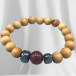 CHAKRAS-ARMBÄNDER AUS ZEDER