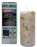 Bougies aux herbes aux fins ésotériques - HOSTENATURA