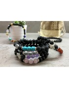 Armband aus Lavastein