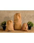 JUTE BAGS WITH ROPE